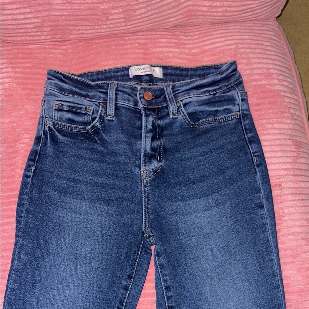 Blue Skinny Jeans with Classic Wash